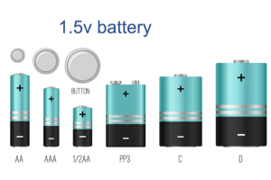 Bateri 1.5V - Berapa banyak yang anda tahu?