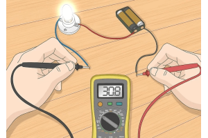 Bagaimana cara menggunakan ammeter untuk mengukur arus?