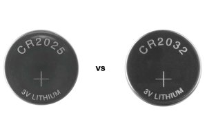 CR2025 Vs.Bateri CR2032