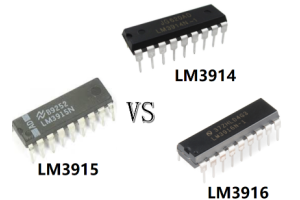 M3914 vs LM3915 vs LM3916: Perbezaan utama dijelaskan