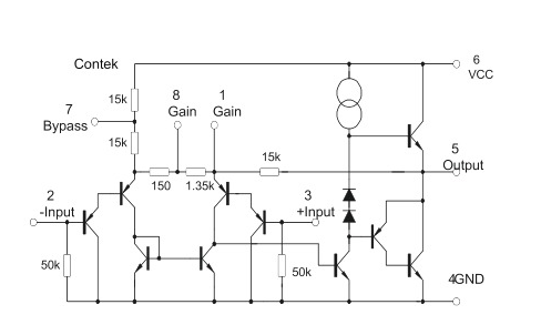 LM386 Circuit Diagram